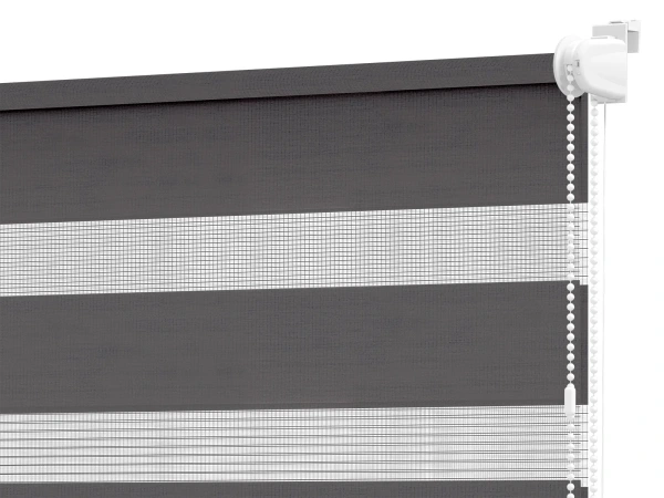 Rolete MINI+ zi-noapte - material Bahama 1820 - gri închis