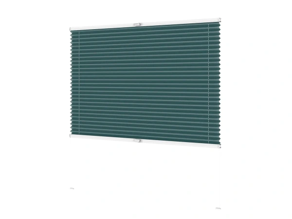 Plisé rolety LUX - látka Vintage teal 11079 - PEARL 2