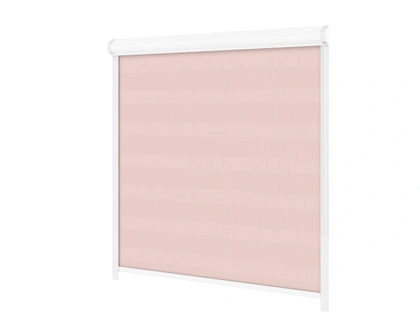 Roleta SWING PREMIUM - deň a noc - látka Bahama 1811 - staroružová 2