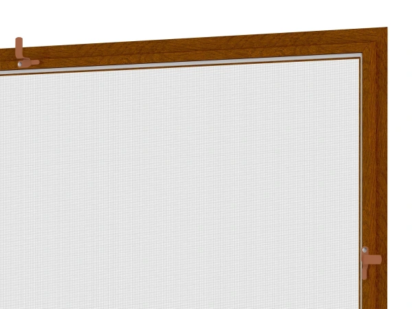 Siete proti hmyzu na OKNO - pevné - DUB ZLATÝ drevoimitácia 4