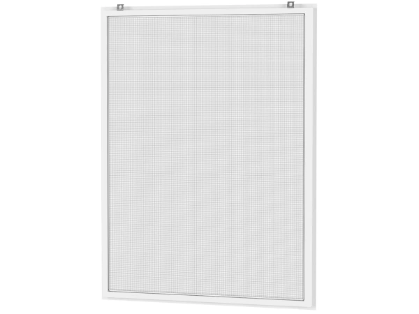 Siete proti hmyzu na OKNO - pevné KLIK - BIELA - RAL 9016