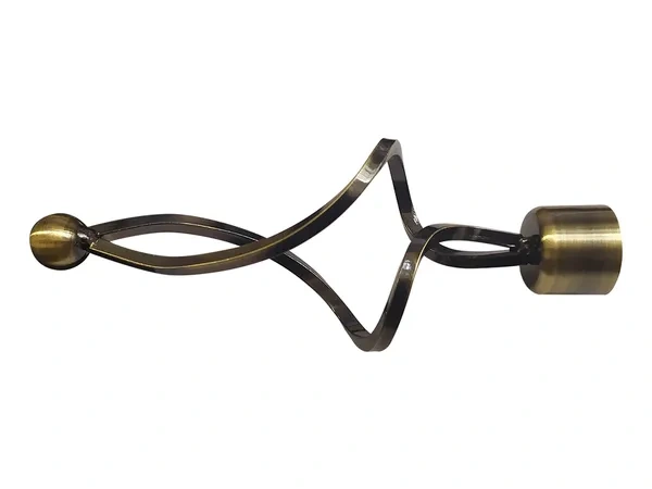 Garniža 19mm - drážková tyč - 1rad - FALIST - antik