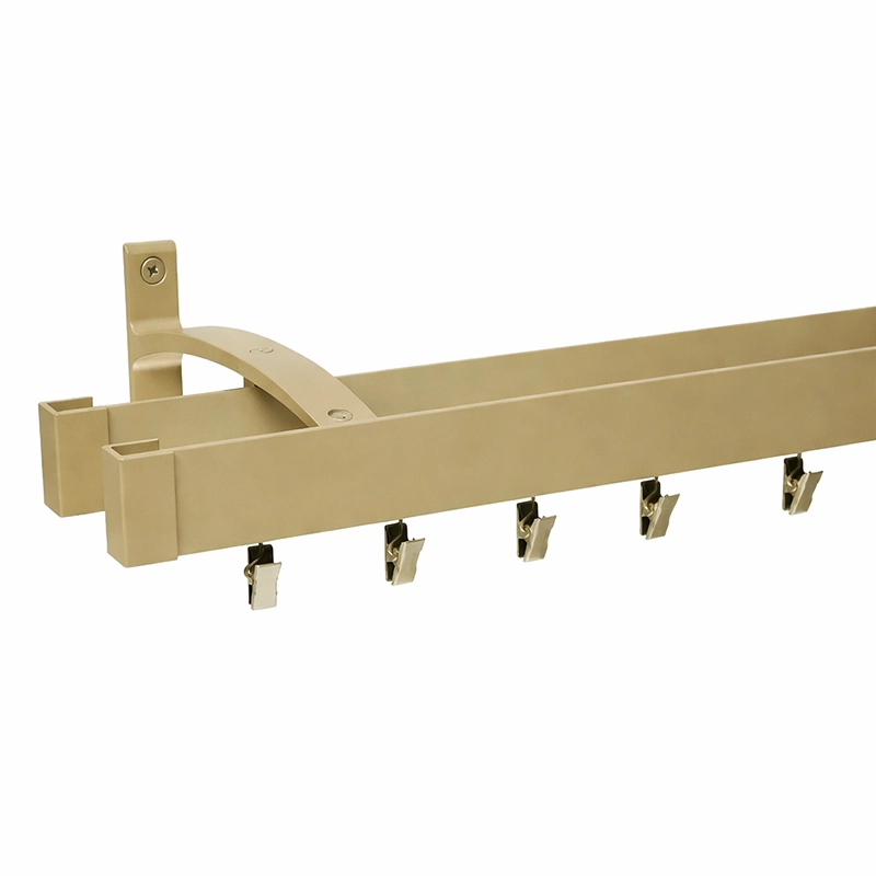 Galerii MODERN cu șină și glisoare concepute pentru deplasare silențioasă a perdelelor