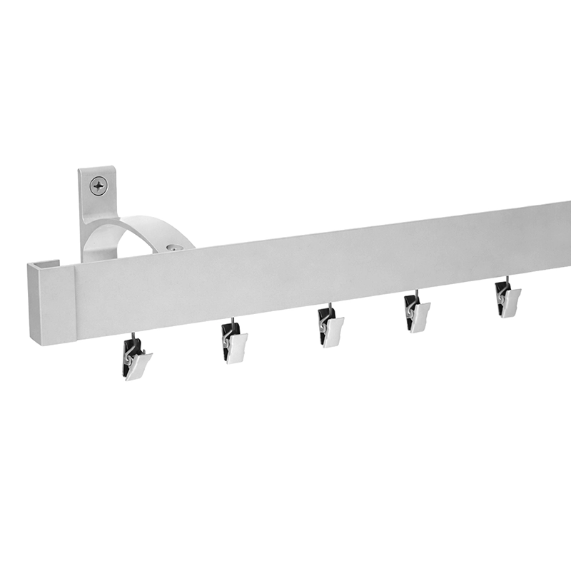 Galerii MODERN cu o șină și glisoare în două variante de montaj pentru funcționare silențioasă