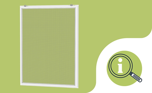 Plase anti-insecte PENTRU FERESTRE - FIXE CLICK - descriere