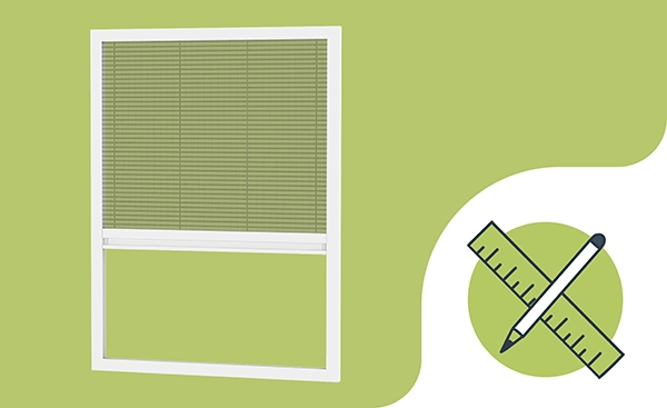 Plase anti-insecte pentru FERESTRE - PLISSE LITE - măsurare