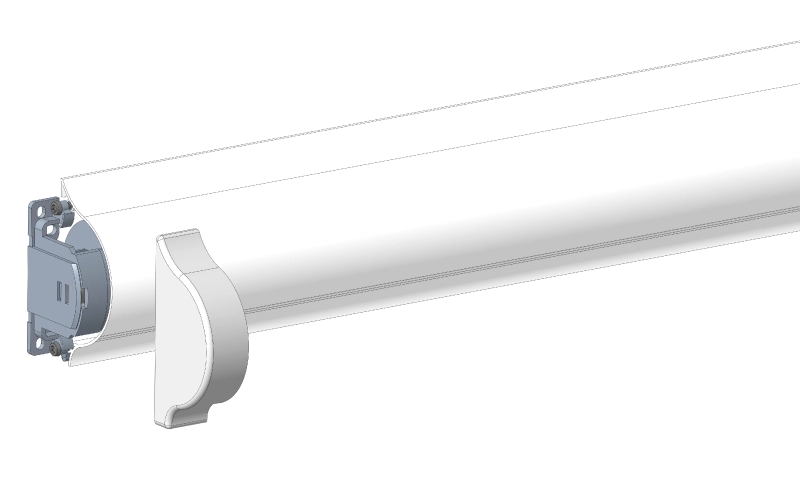 îndepărtarea capacului roletei