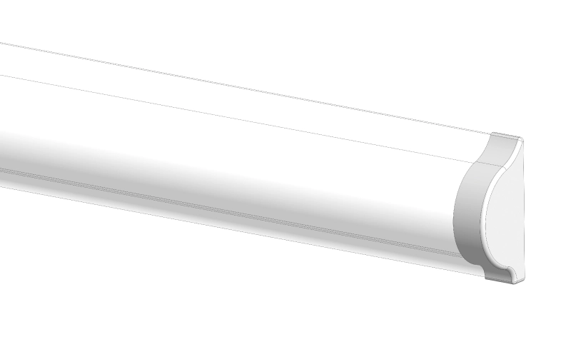 roletă cu partea de acționare schimbată vedere din cealaltă parte