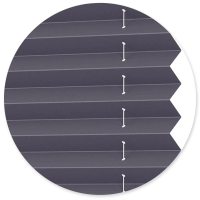 material BLACKOUT rolete Plisse